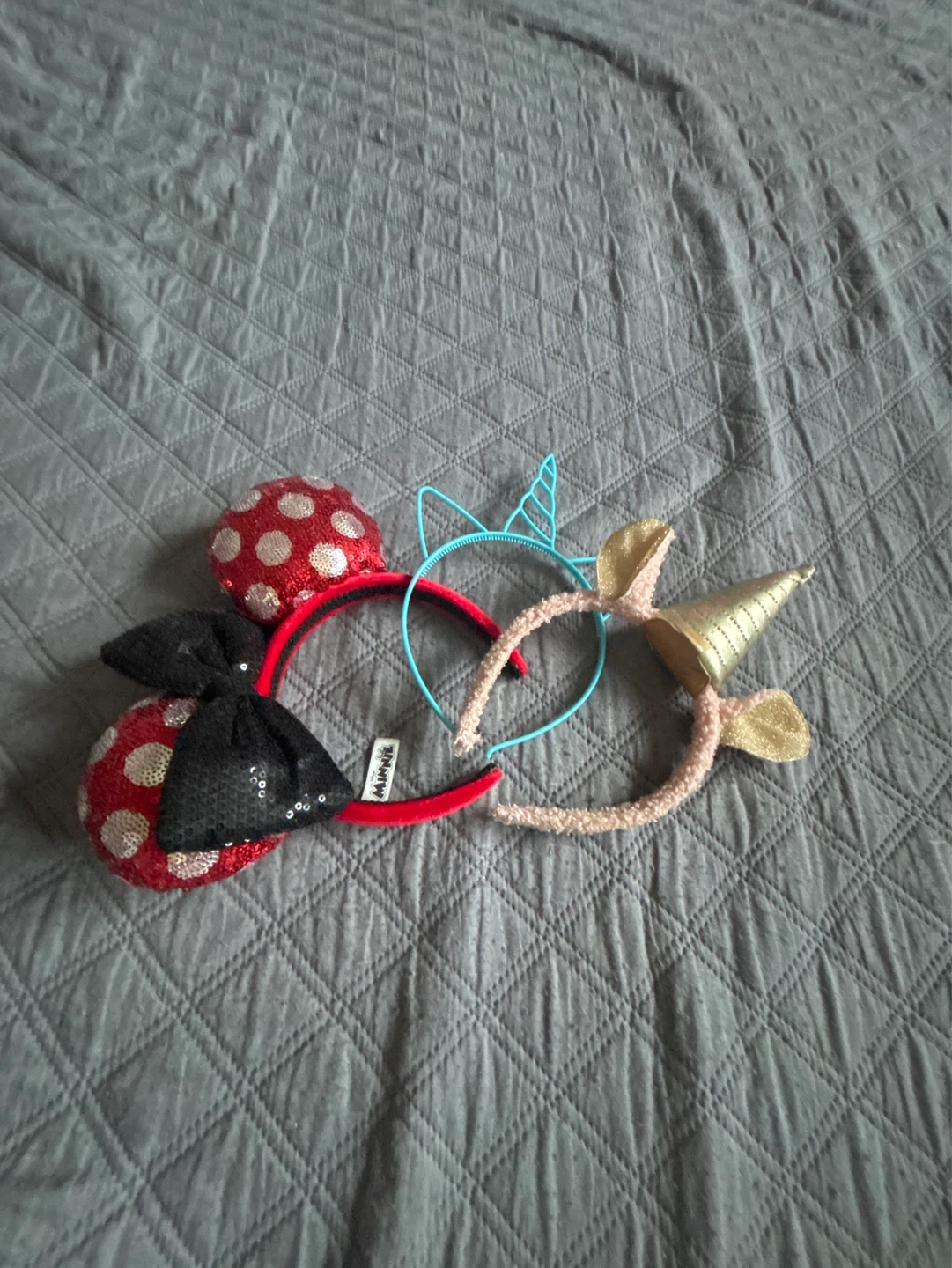 Minnie Mouse Sequin Ears Headband