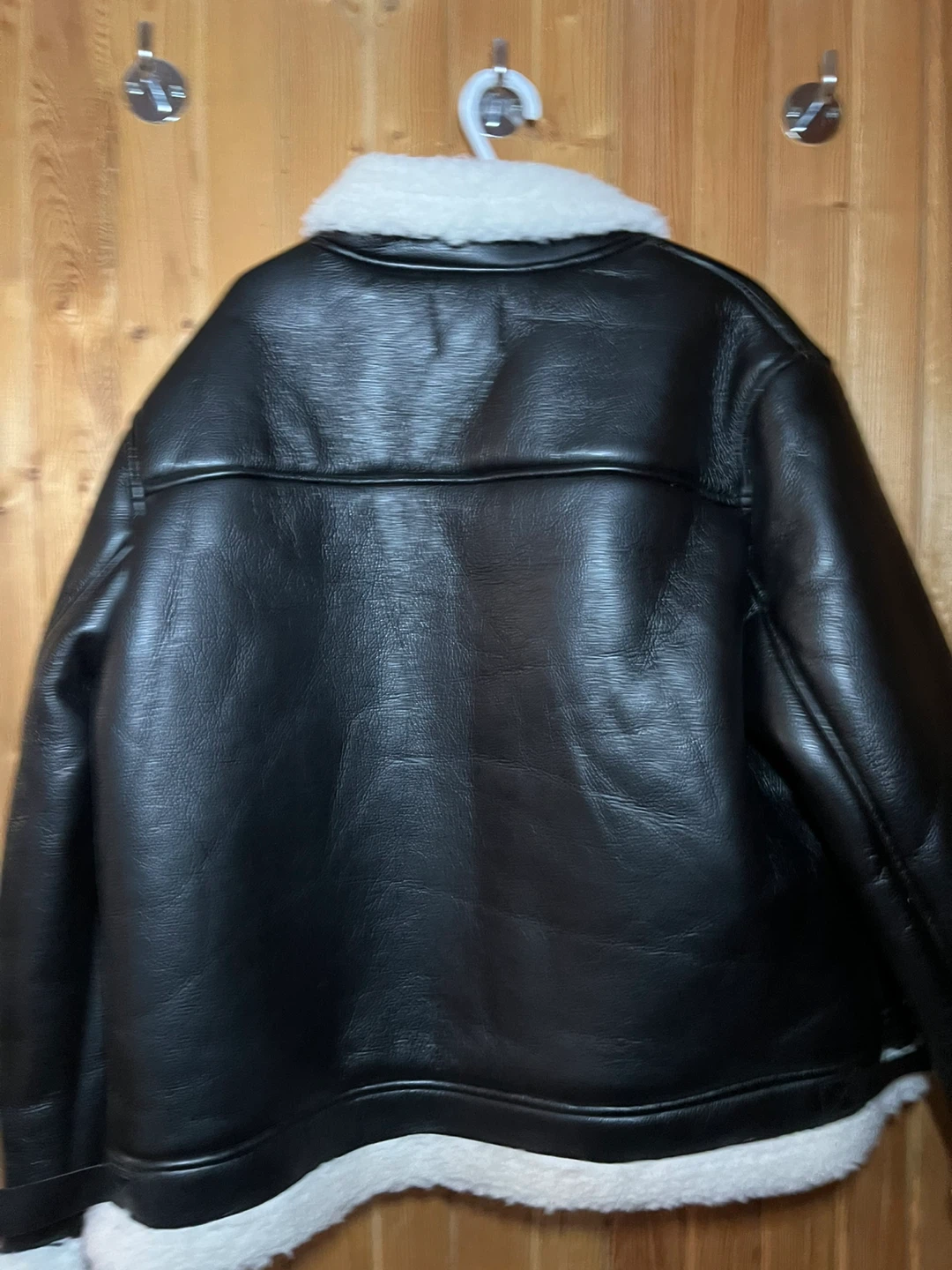 mySTYLE Black Faux Leather Jacket - photo 2