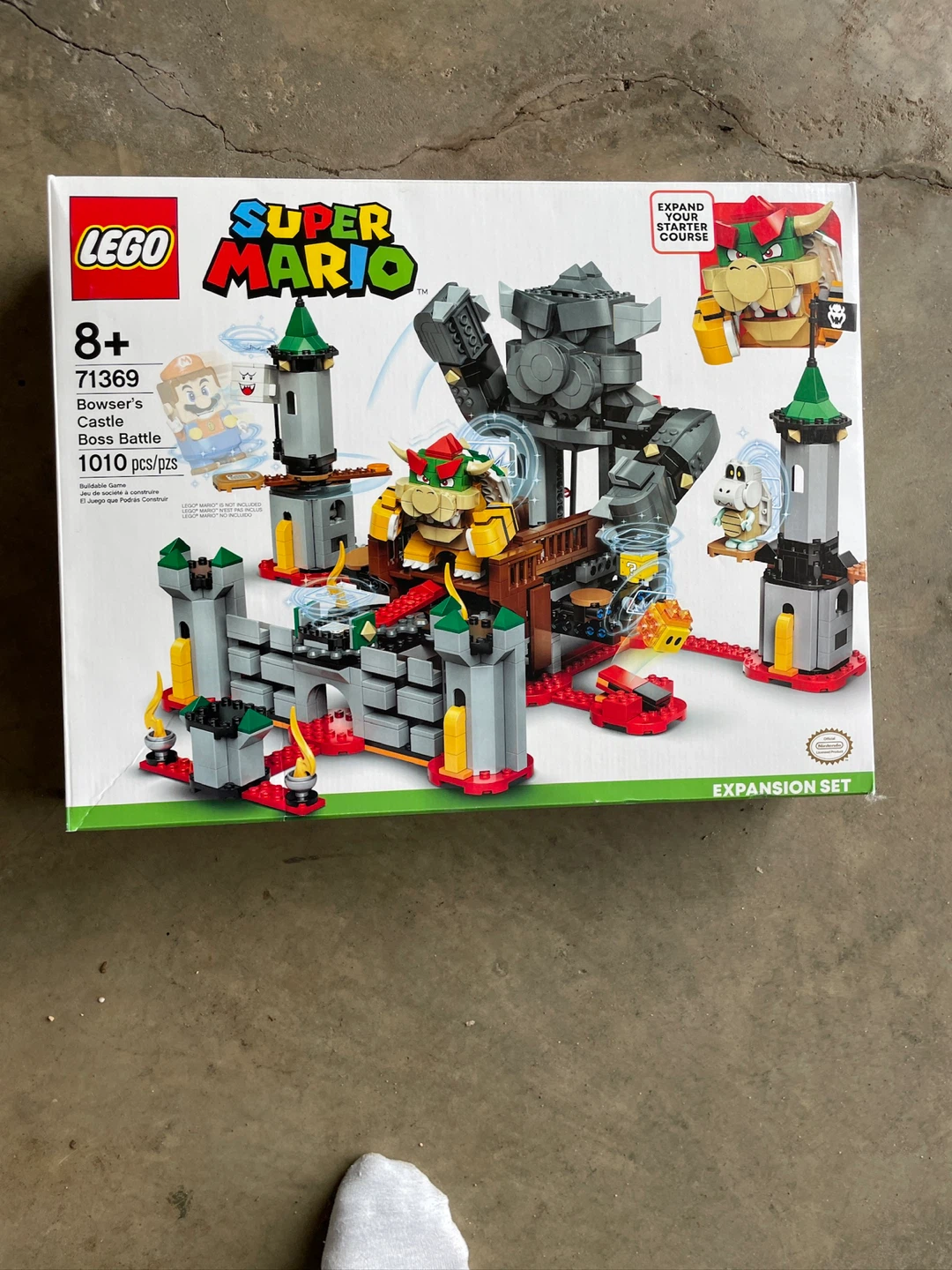 LEGO Super Mario 71369 Bowser's Castle Boss Battle Expansion Set - photo 3