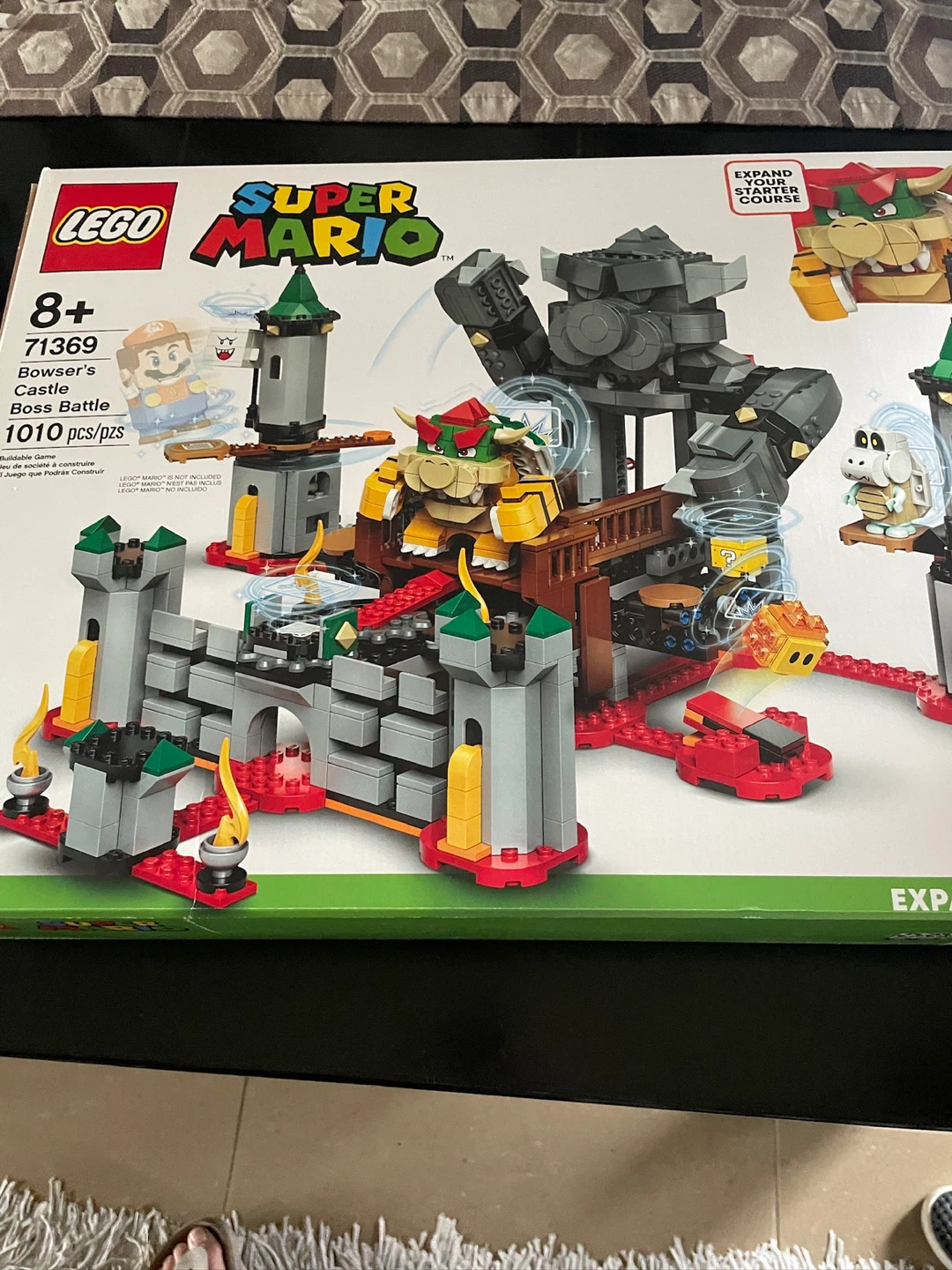 LEGO Super Mario 71369 Bowser's Castle Boss Battle Expansion Set