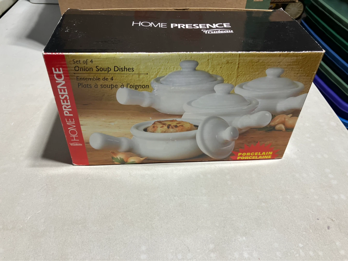 Home Presence by Trudeau Onion Soup Dishes - Set of 4