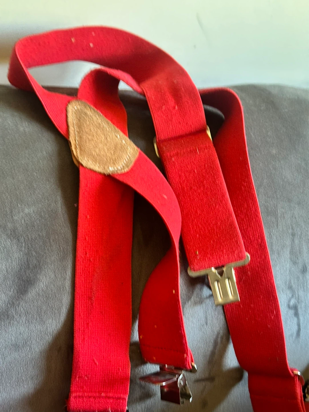 Kunny’s Red Heavy Duty Suspenders - photo 4