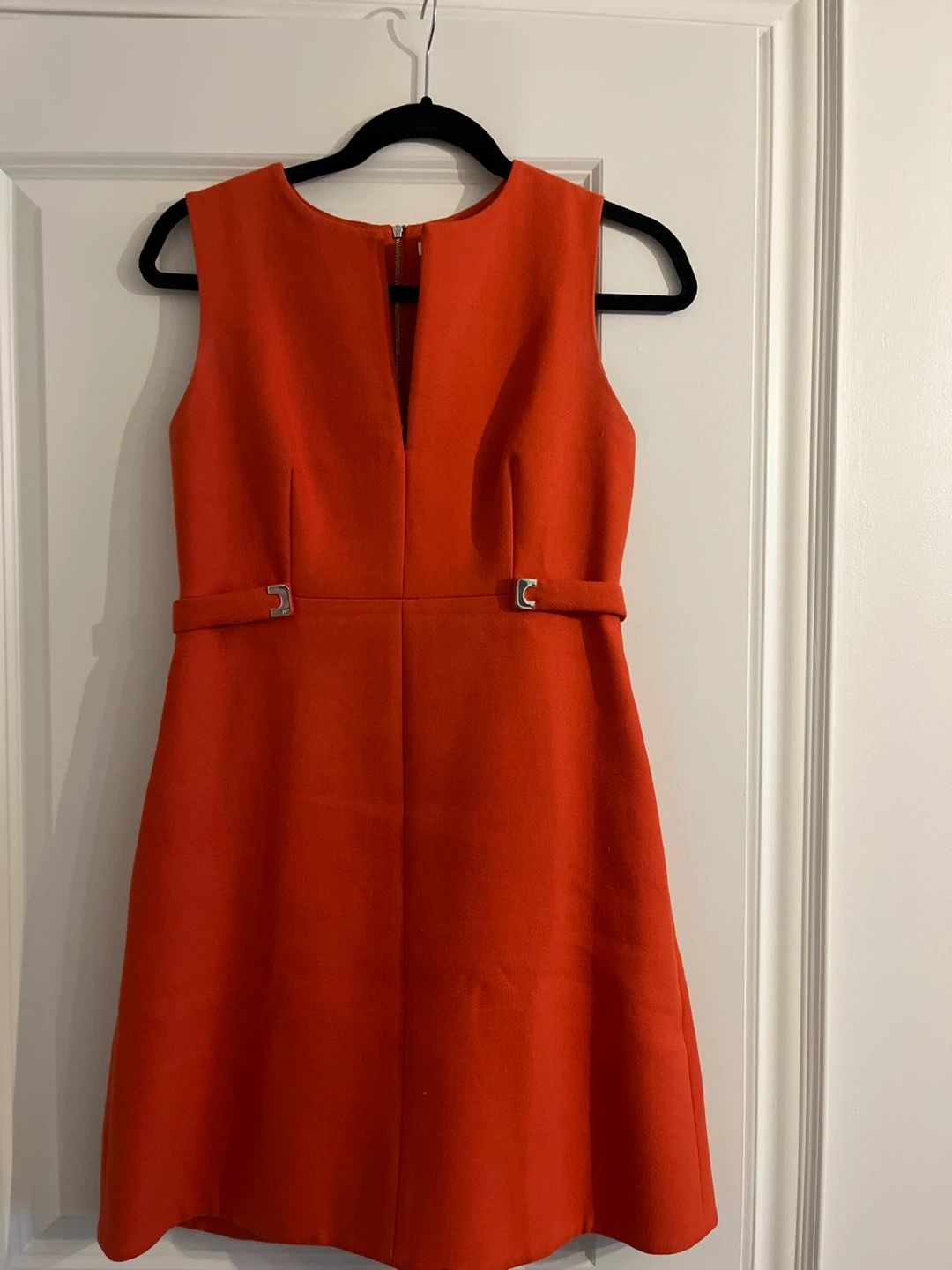 Diane von Furstenberg Red Sheath Dress Size 4