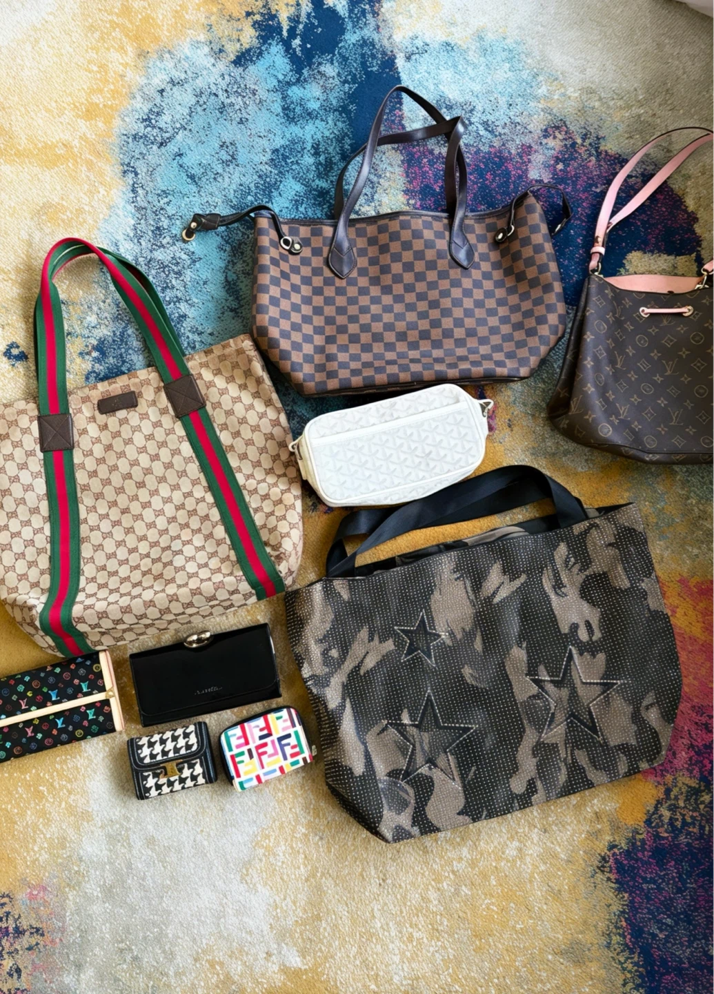 Assorted Handbags and Wallets