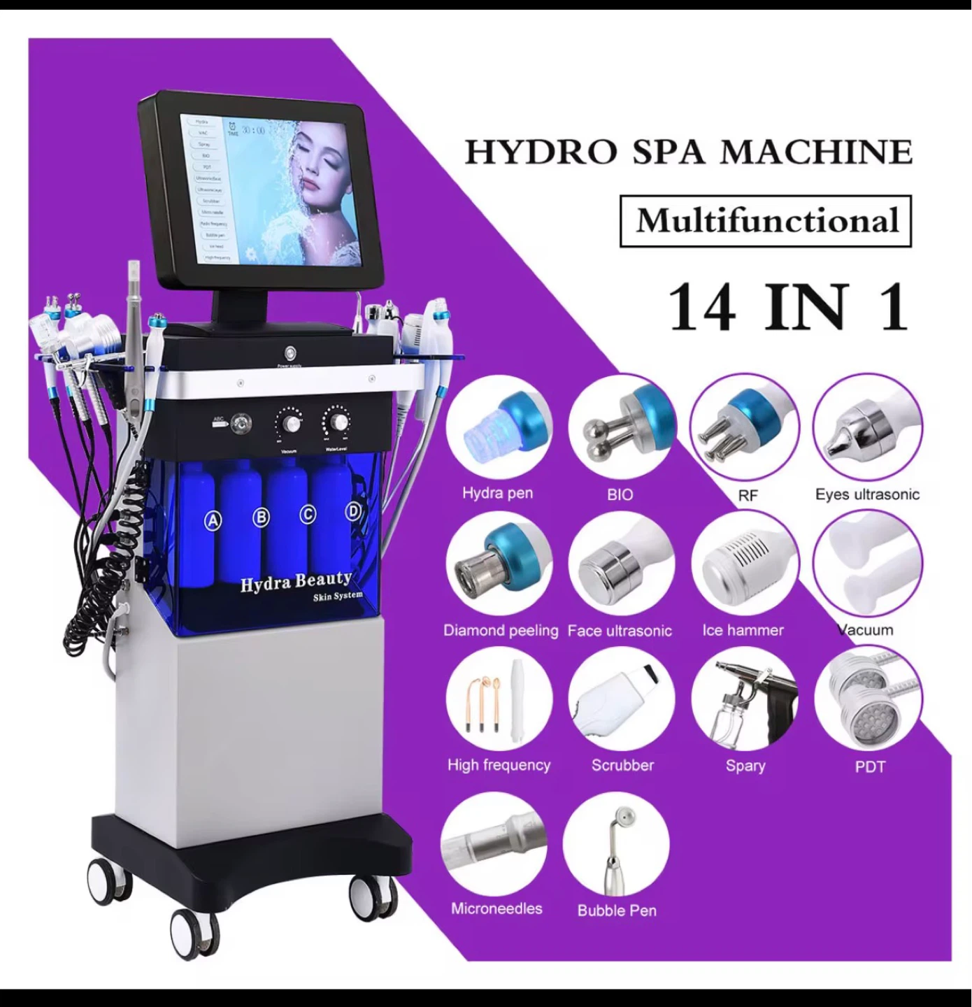 Multifunctional 14-in-1 Hydro Spa Machine