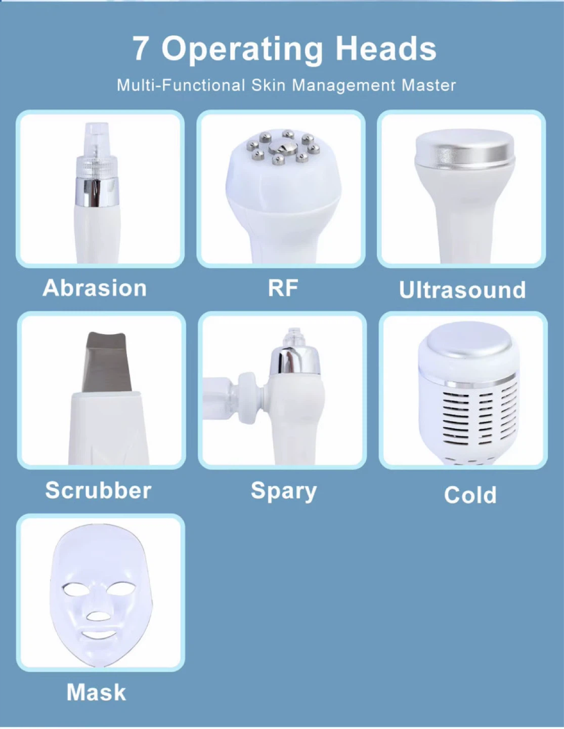 7 in 1 Hydra Beauty SPA Machine with LED Mask - photo 3
