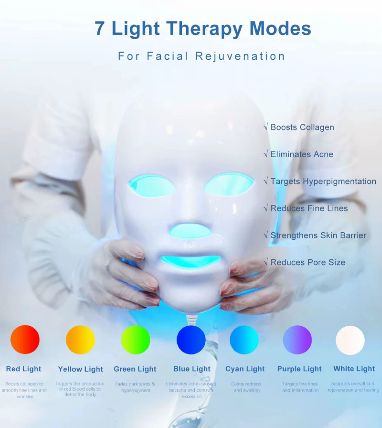 7 in 1 Hydra Beauty SPA Machine with LED Mask - photo 2