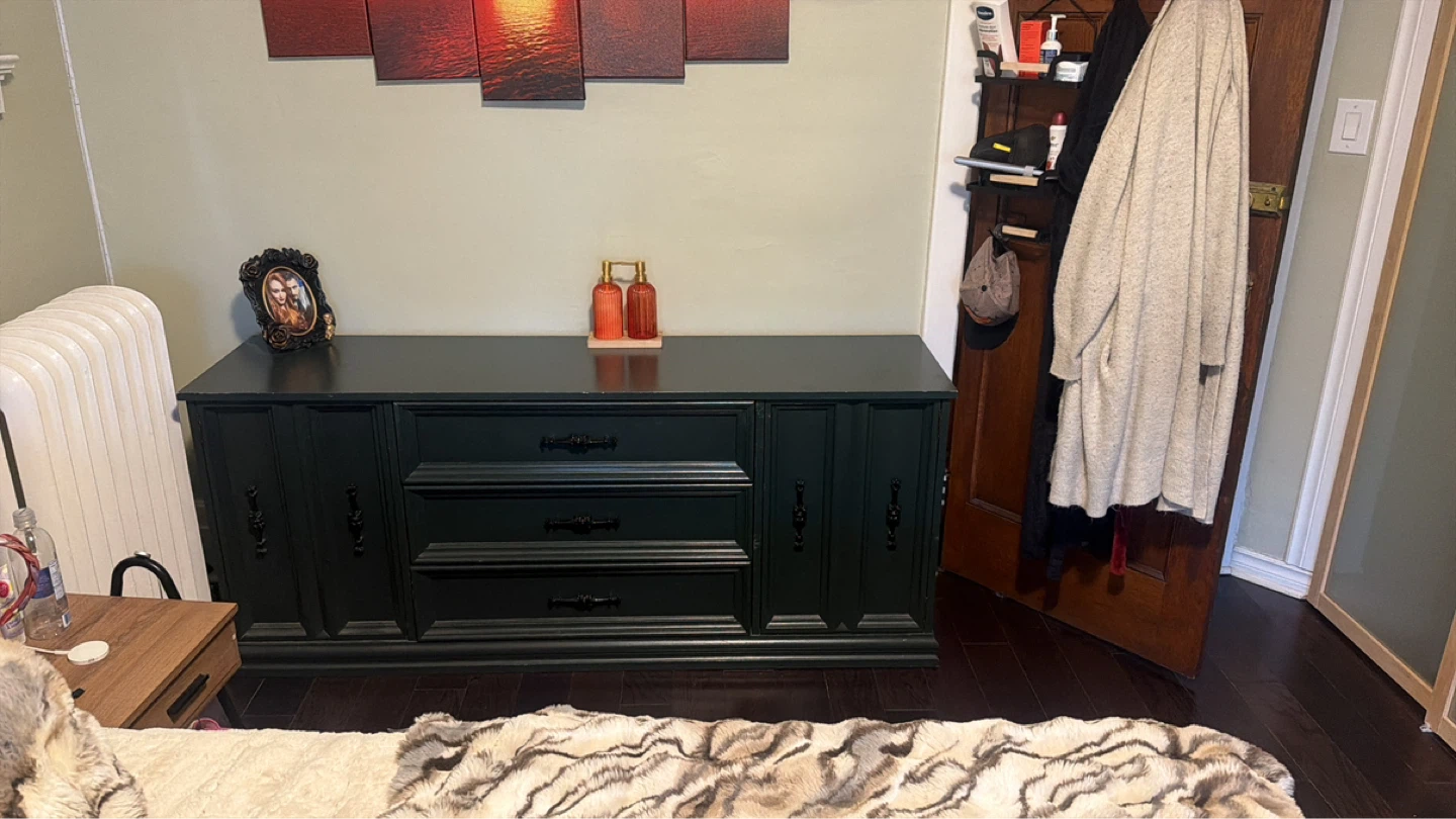 Dark Green Dresser