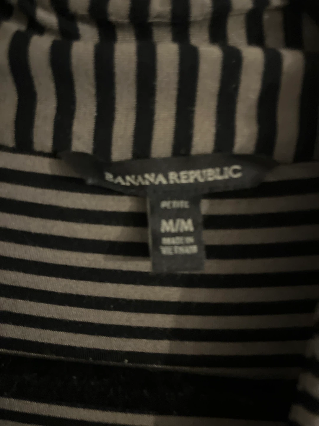 Banana Republic Striped Petite Wrap Dress M/M - photo 3