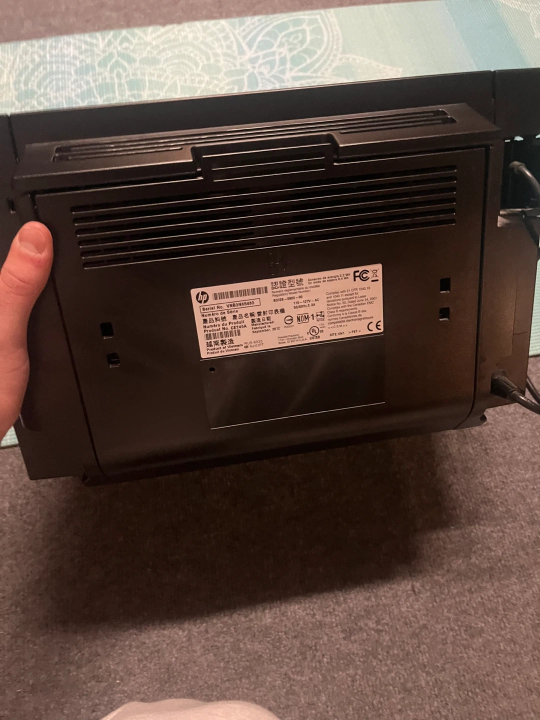 HP LaserJet pro P1606 printer - photo 5