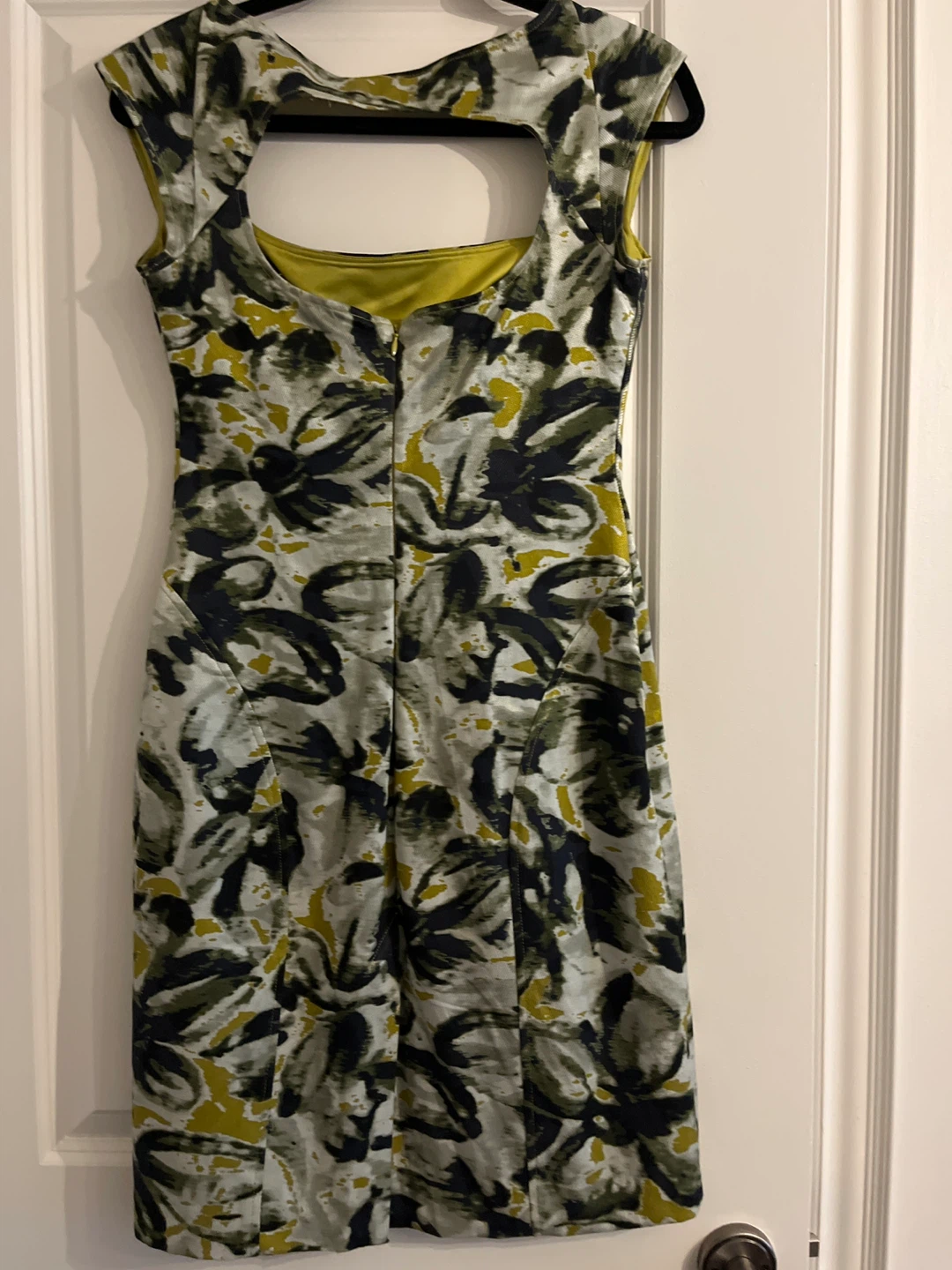 Jessica Simpson Floral Print Cutout Dress Size 4 - photo 3