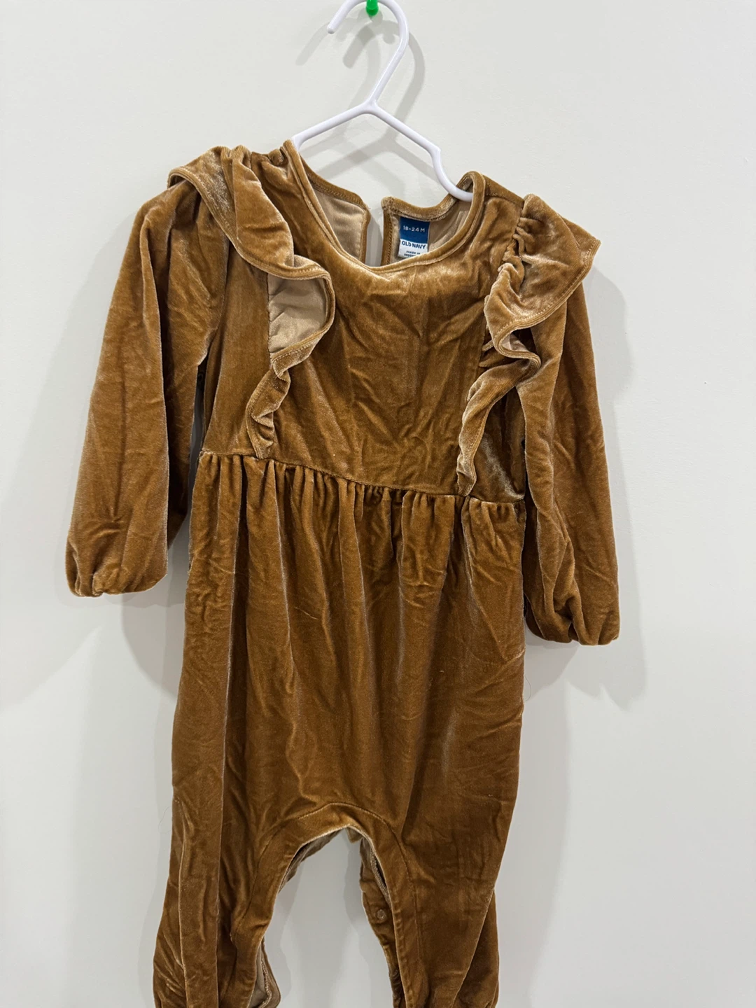 Old Navy toddler girl Romper with hairband  18-24 Months - photo 2