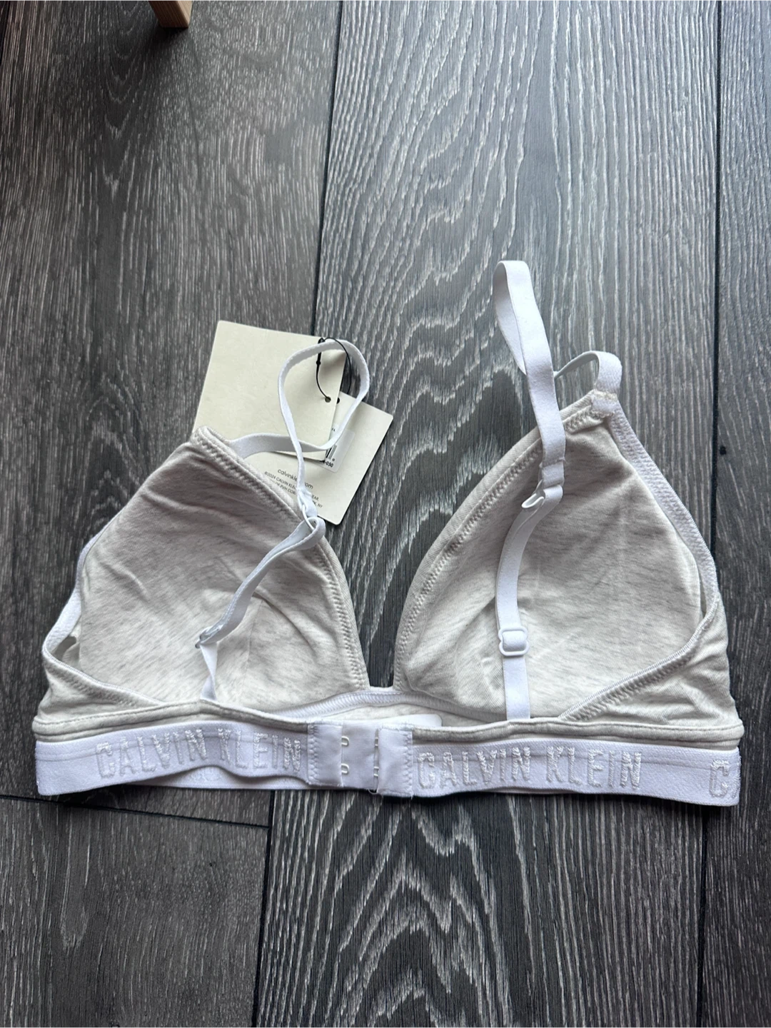 NEW Calvin Klein Triangle Bralette - S - photo 4