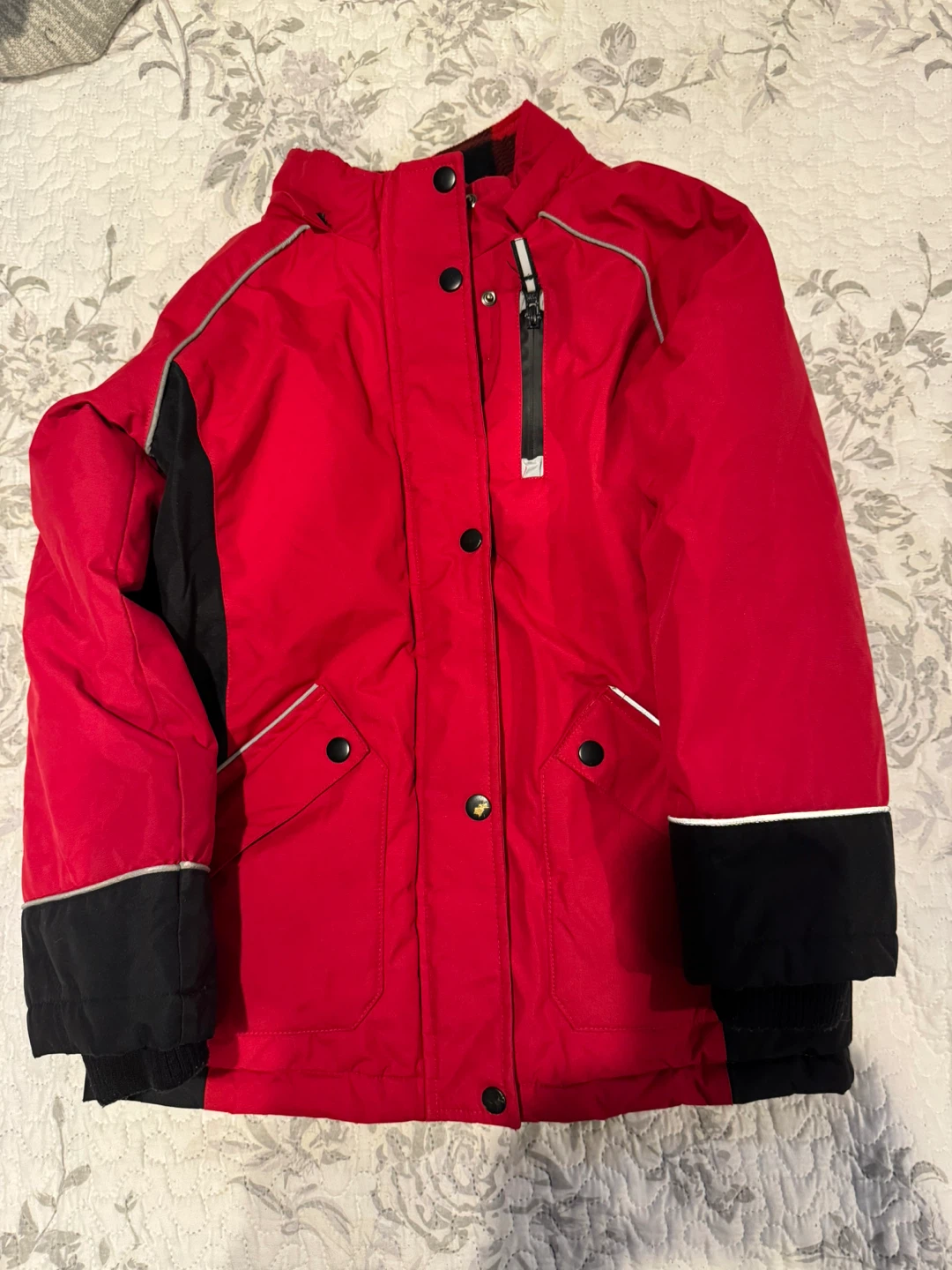 Canadiana Red Winter Jacket Youth M/M (7-8)