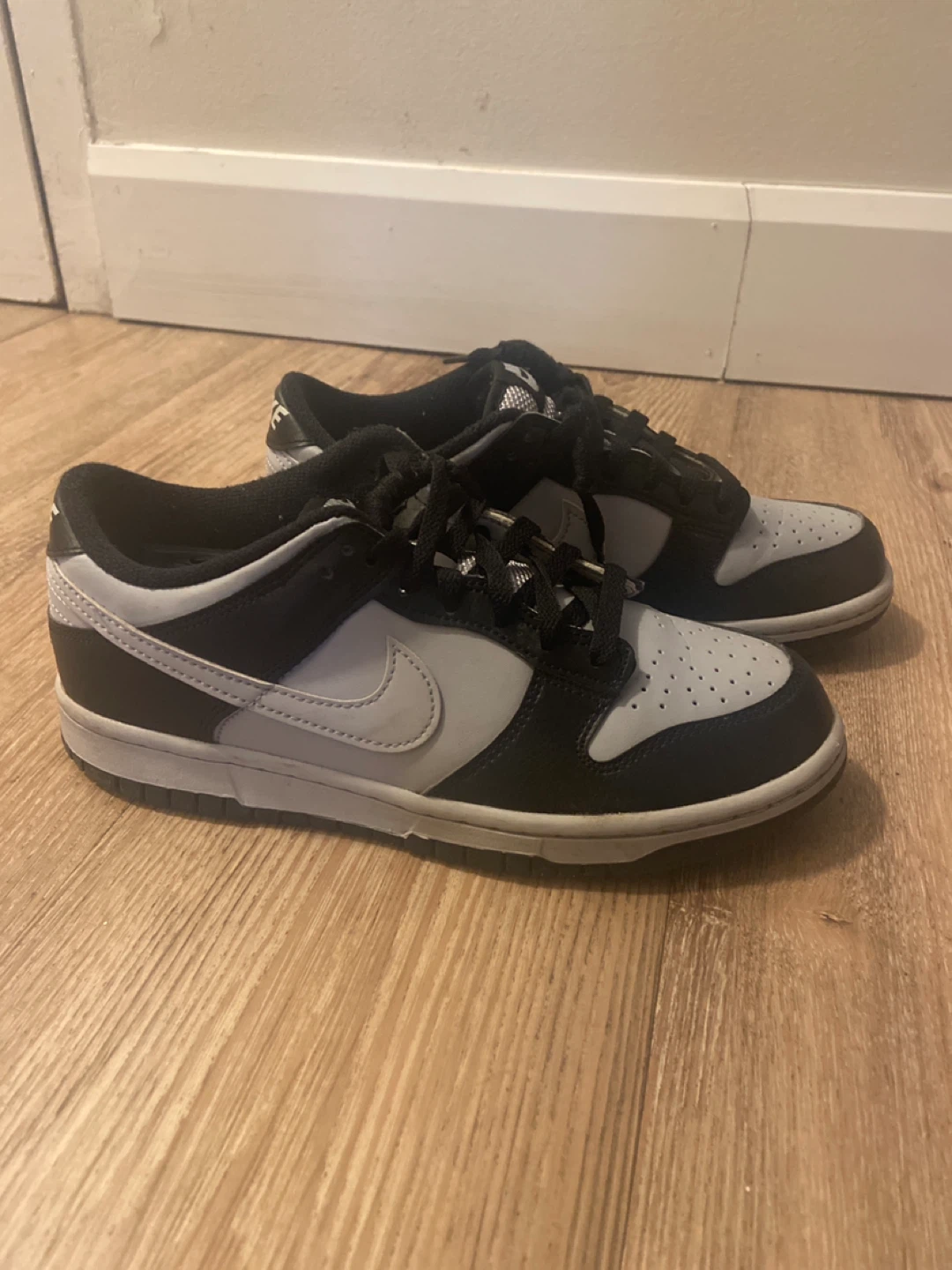 Nike Dunk Low Shoes Black & Grey - photo 3
