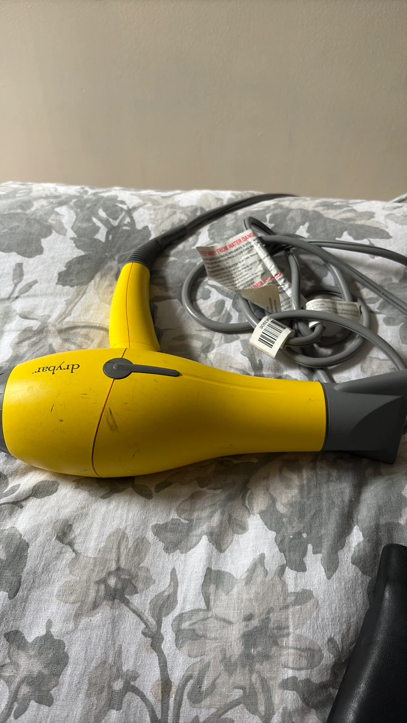 Yellow Drybar Hair Dryer - photo 4