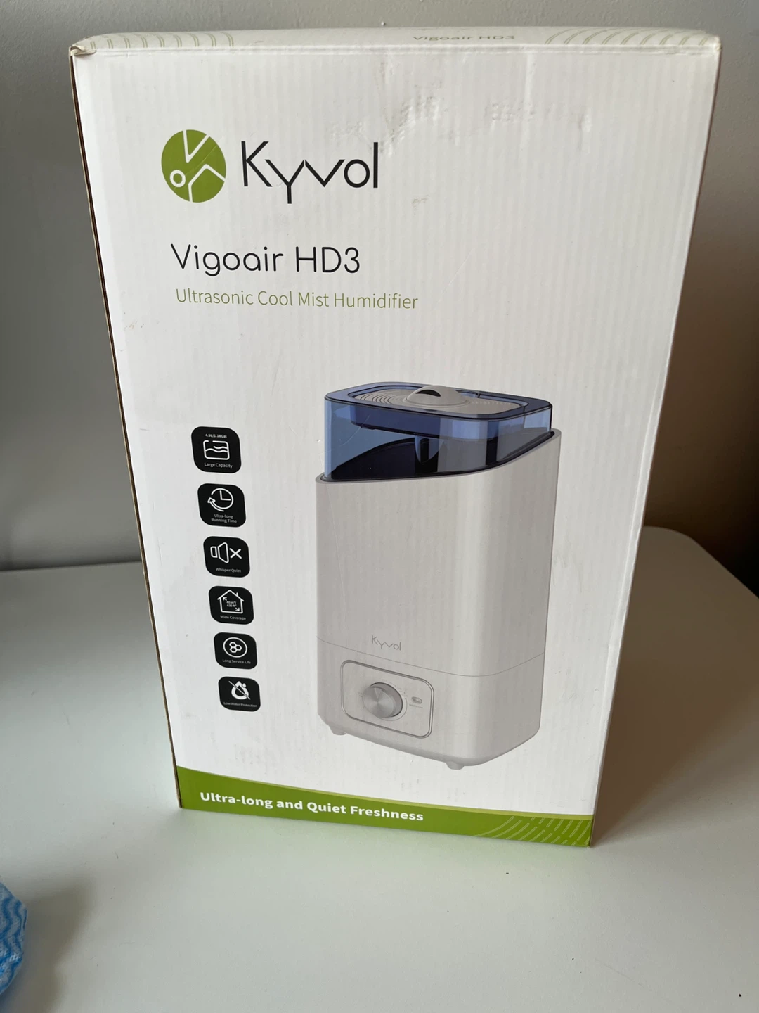 Kyvol Vigoair HD3 Ultrasonic Cool Mist Humidifier