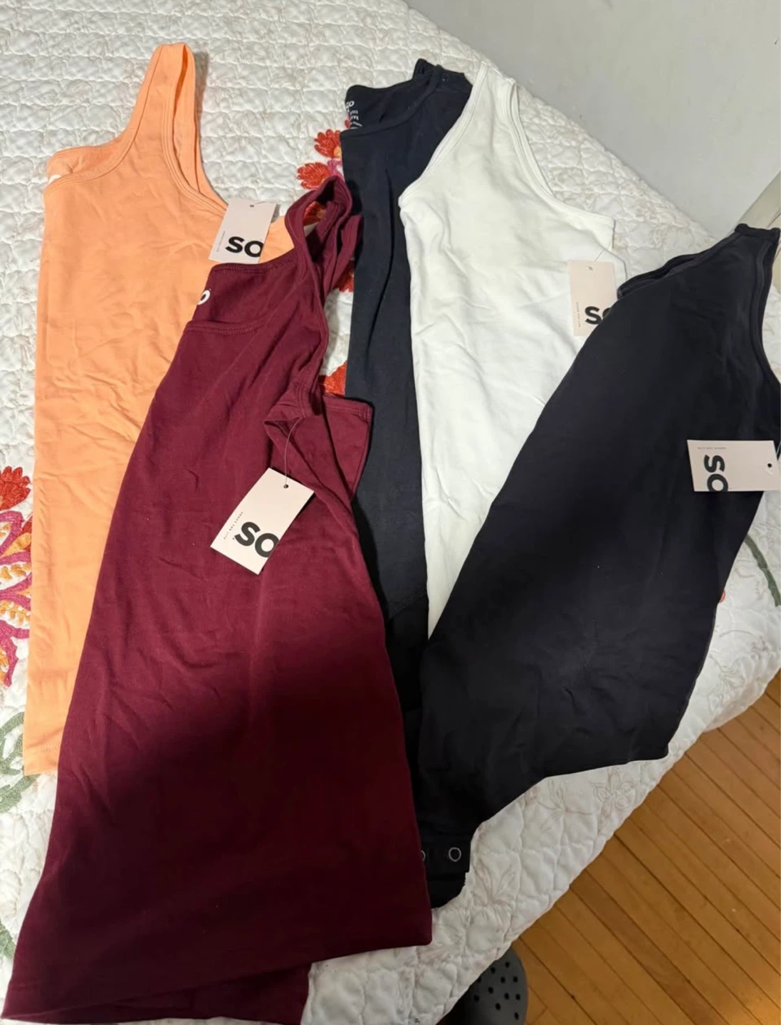 Brand new bodysuit and tank tops