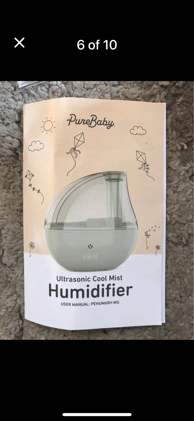 Ultrasonic cool mist humidifier - photo 5