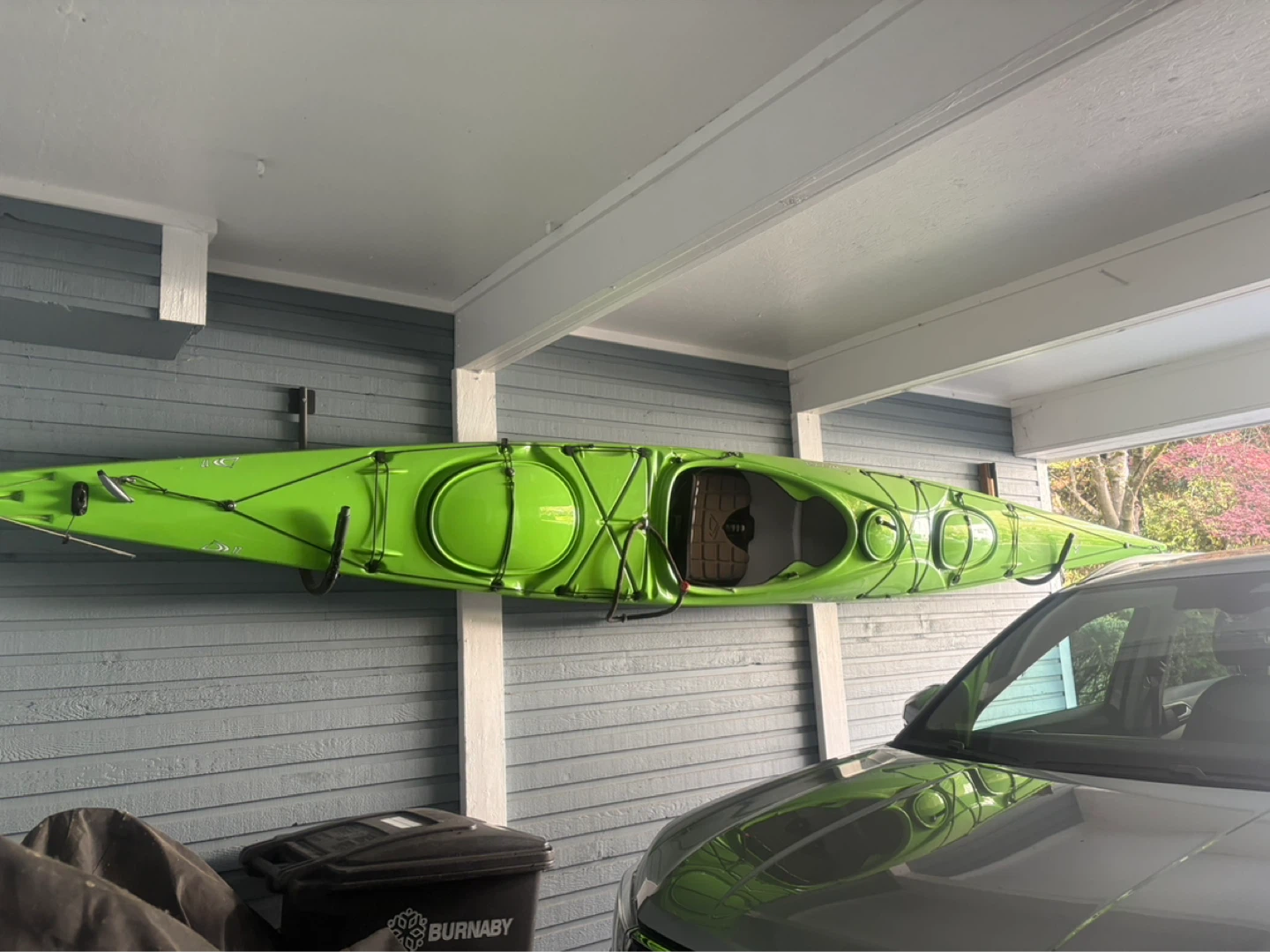 Lime Green Kayak