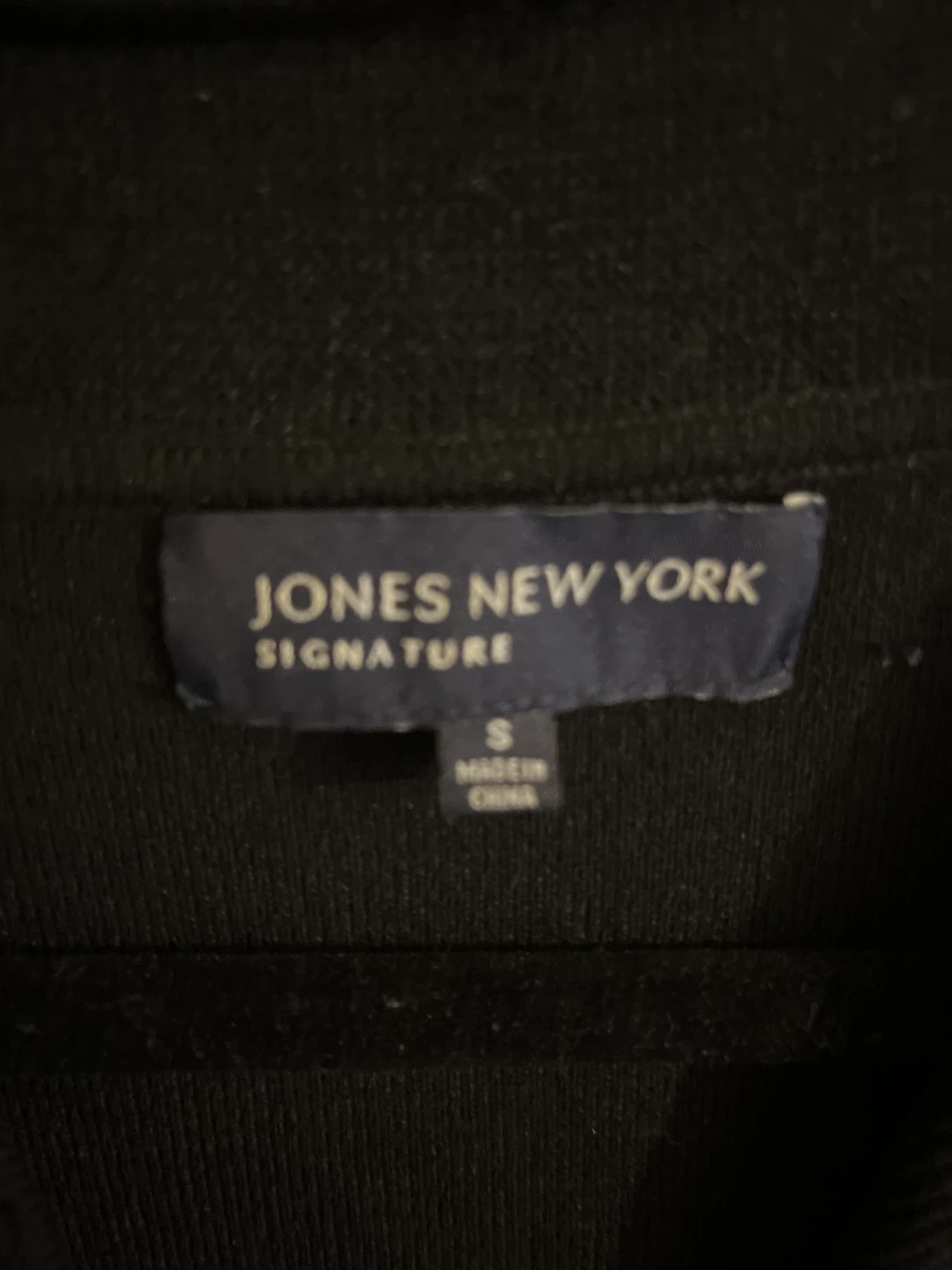 Jones New York Signature Black Blazer - Size S