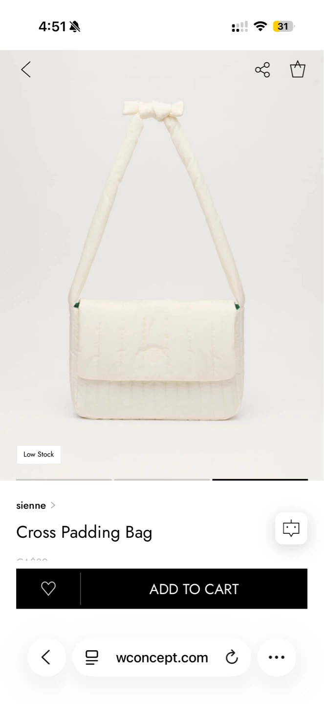 Sienne Cross Padding Bag - photo 2