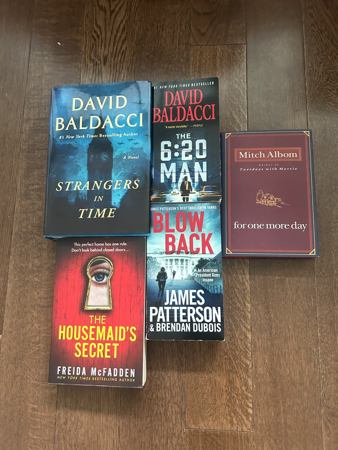 Fiction/Novels Baldacci, Patterson, McFadden, Albom