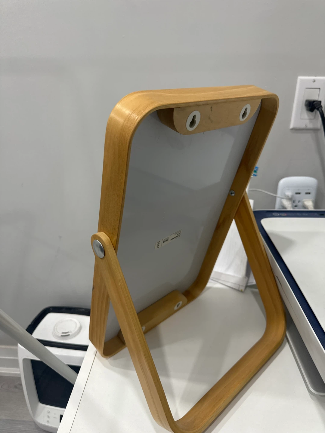 Wooden Standing Mirror - photo 3