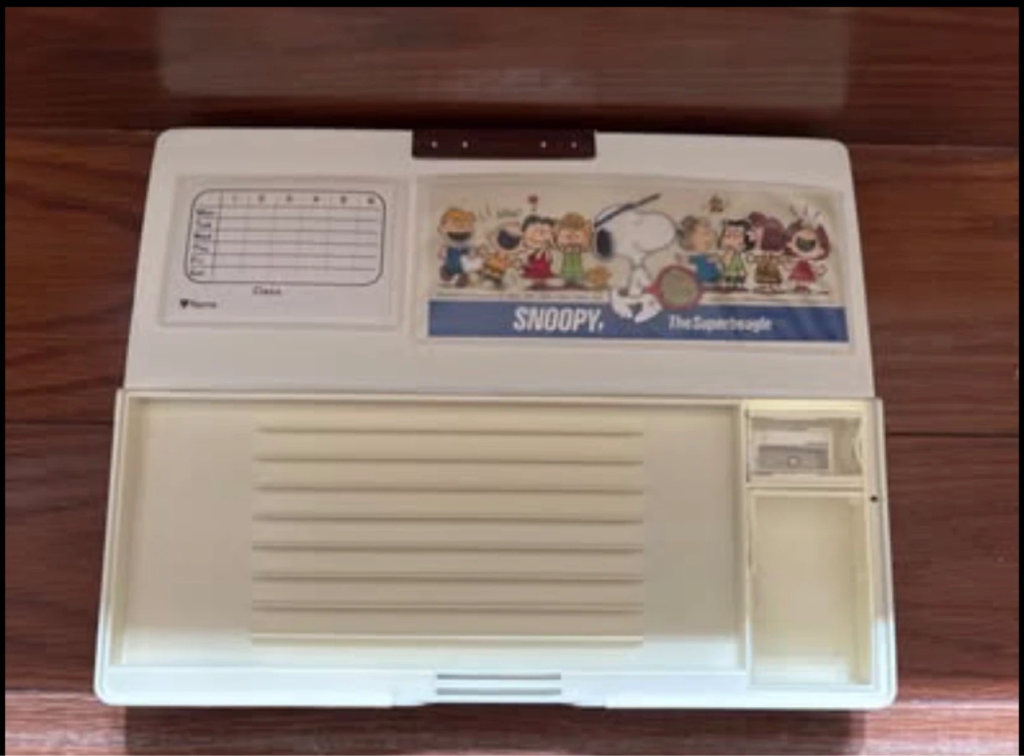 Sanrio “Snoopy, The Superbeagle” Double Sided Pencil Case Japan - photo 3