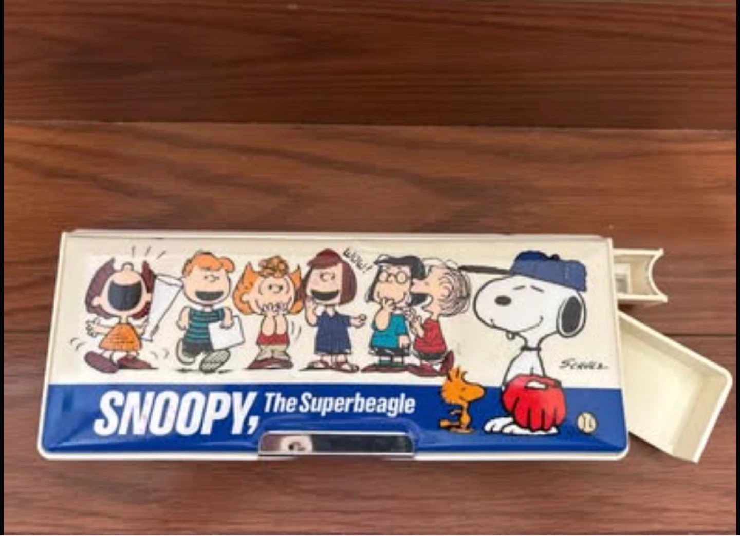 Sanrio “Snoopy, The Superbeagle” Double Sided Pencil Case Japan - photo 2