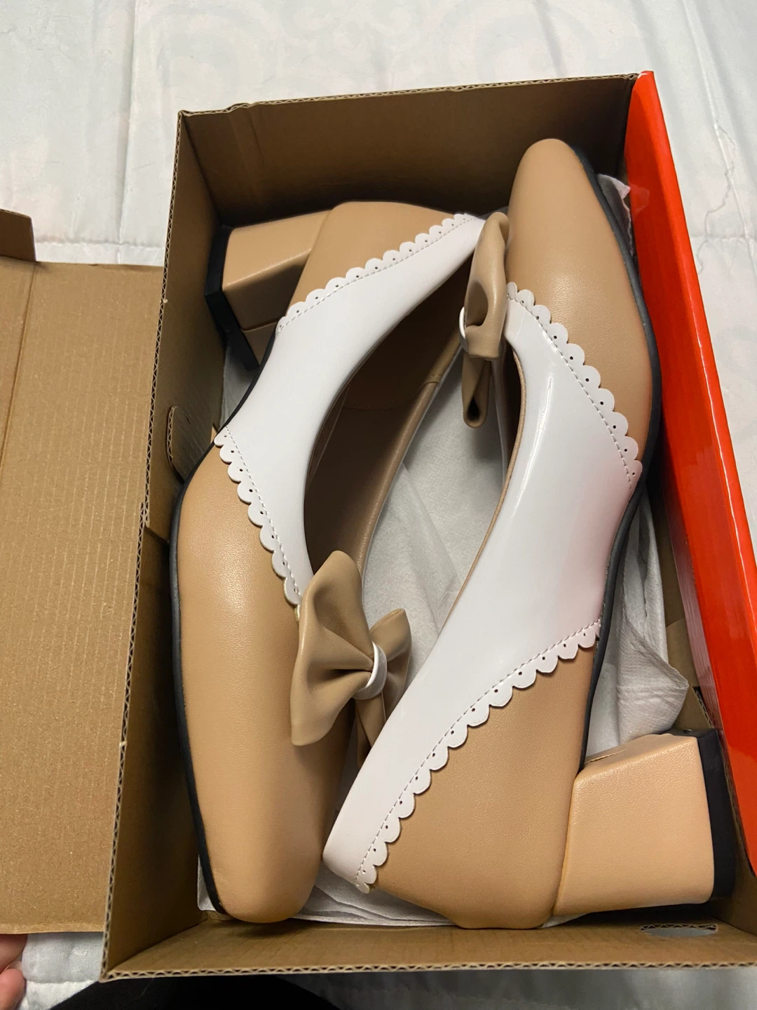 Retro Stage Mary Jane High Heels size 8.5/42 - photo 3