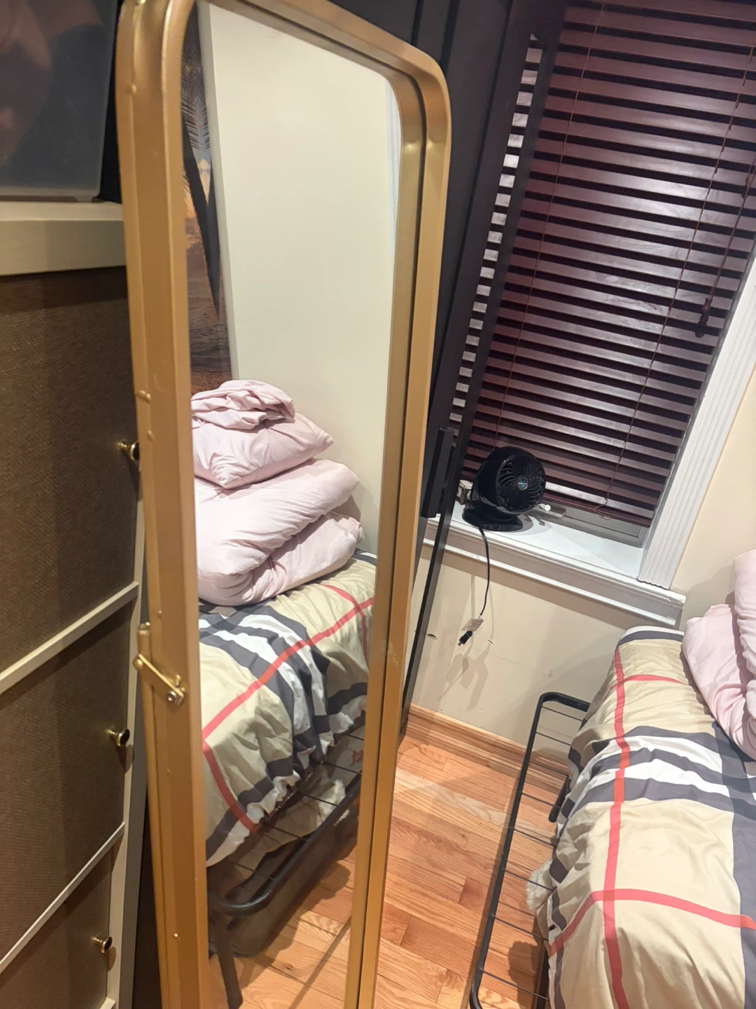 Artisasset Full Length Floor Mirror with Gold Frame - photo 2