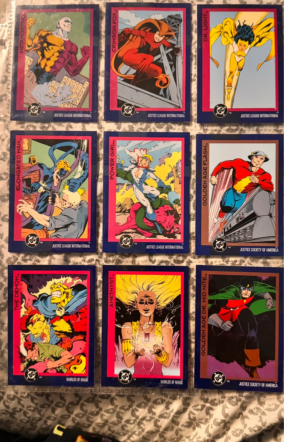 DC Comics Flashback Trading Cards Lot - photo 2