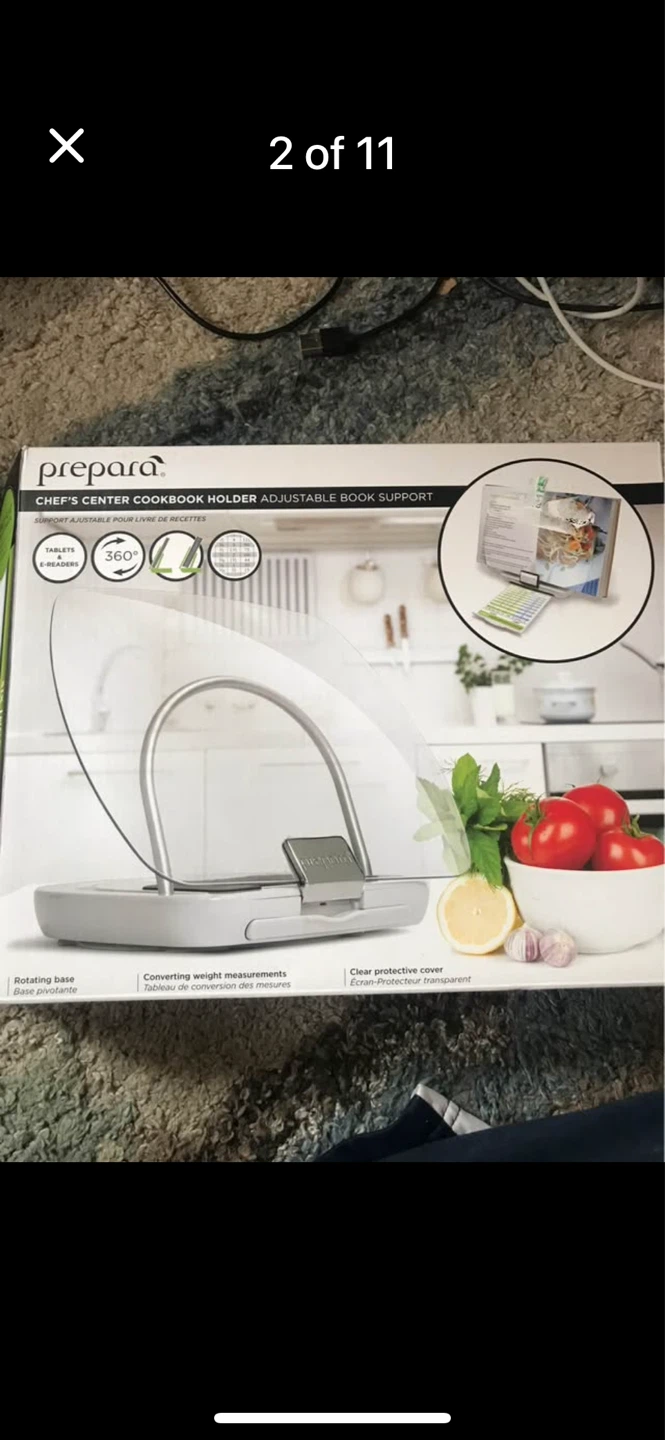Cookbook holder