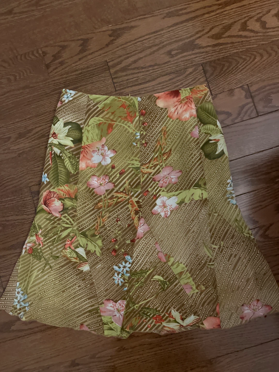 Mario Serrani Floral Print Skirt - Size 4