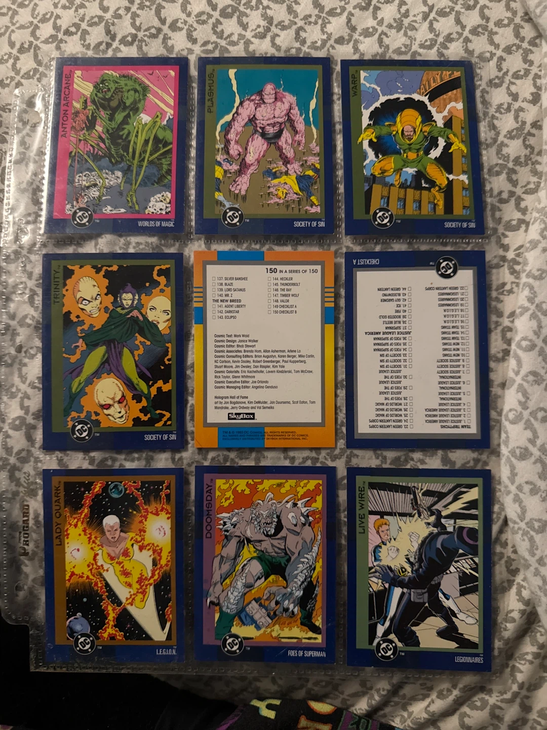 DC Comics Trading Cards - Society of Sin Series