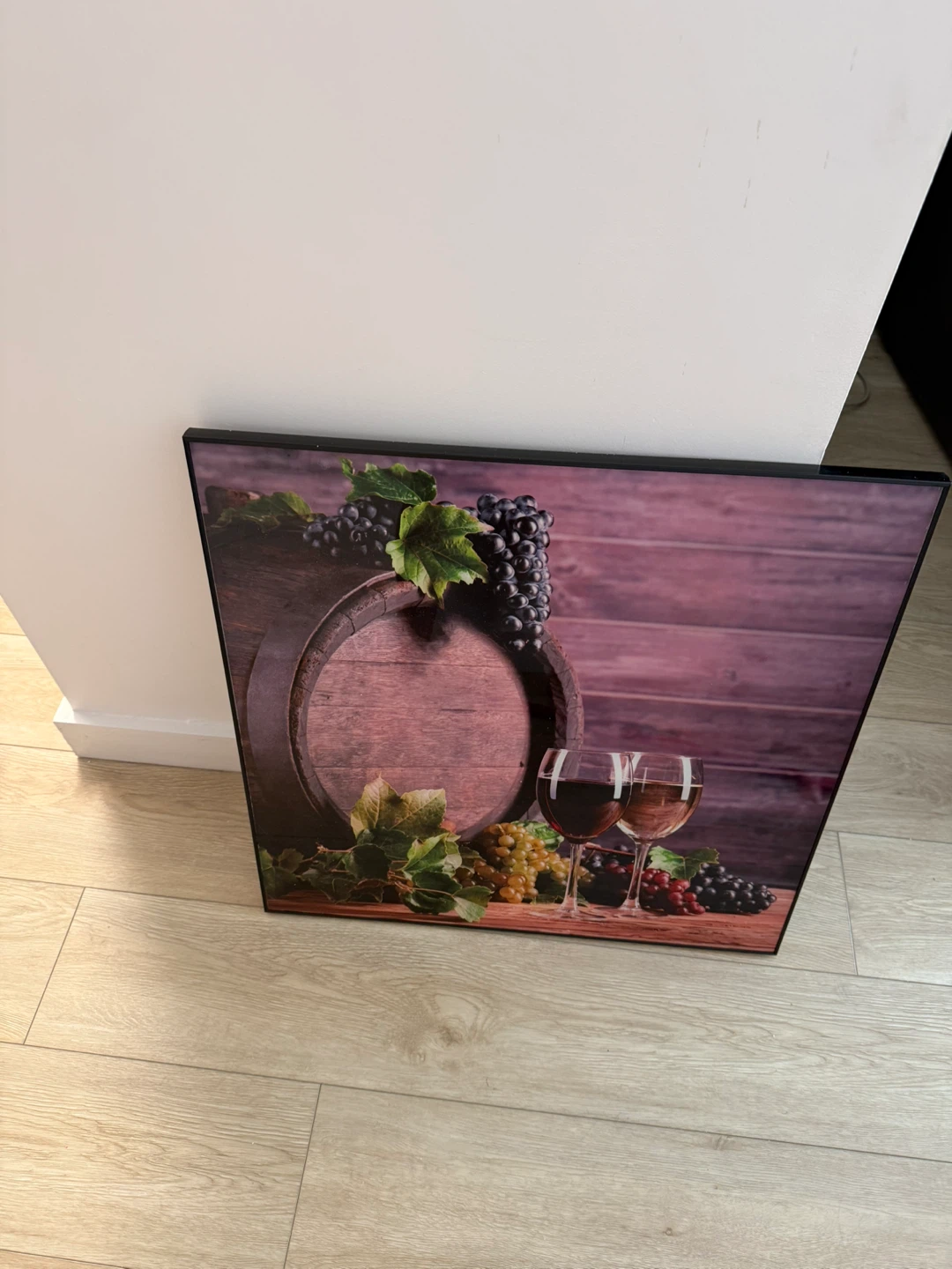 3 set of frames and antique candle holder and decorative