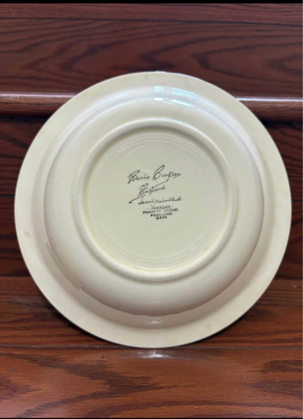 VTG Susie Cooper “Ferndown” Hand painted Serving Bowl - photo 2