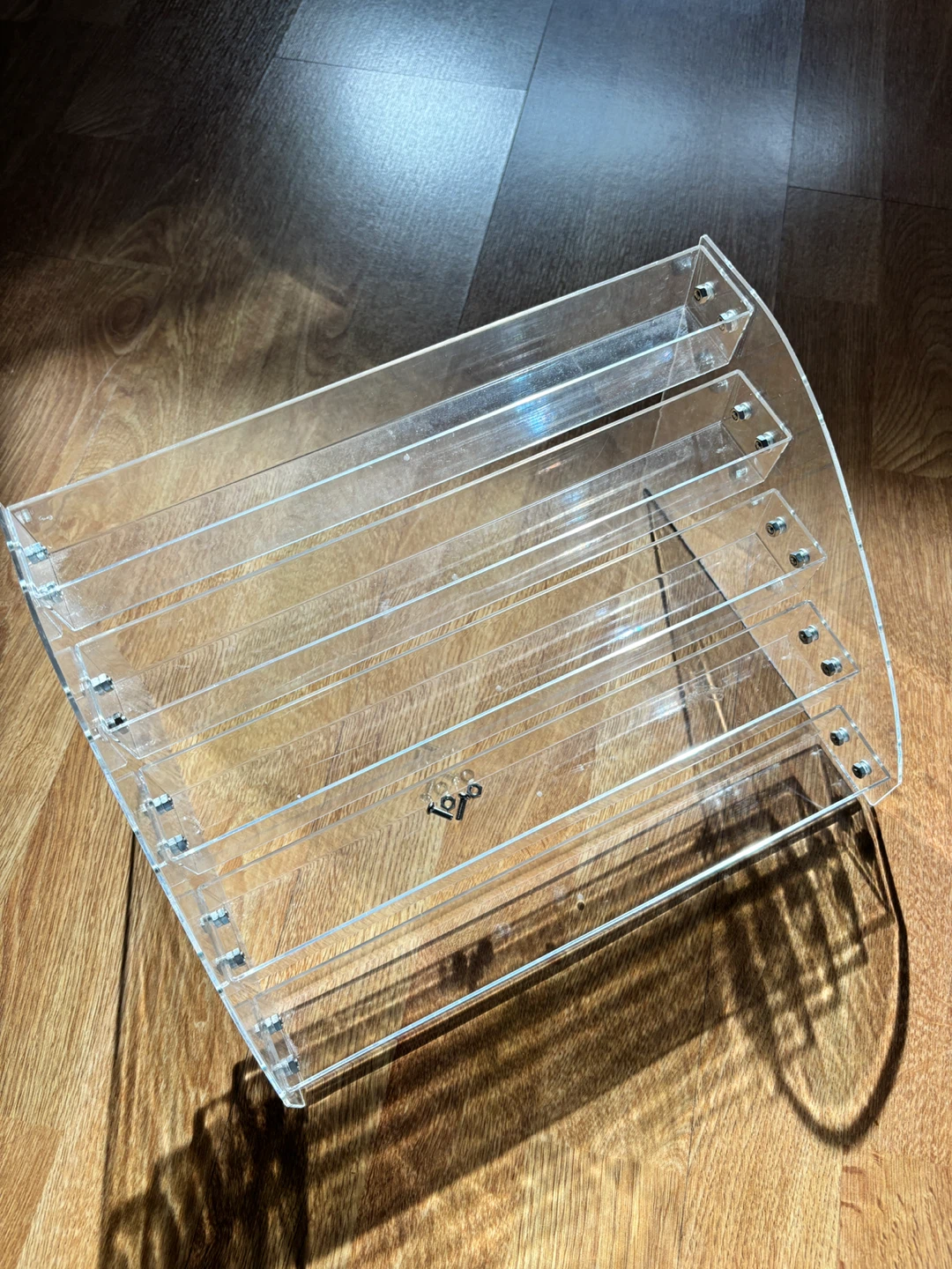 Clear Acrylic 4-Tier Display Stand - photo 2