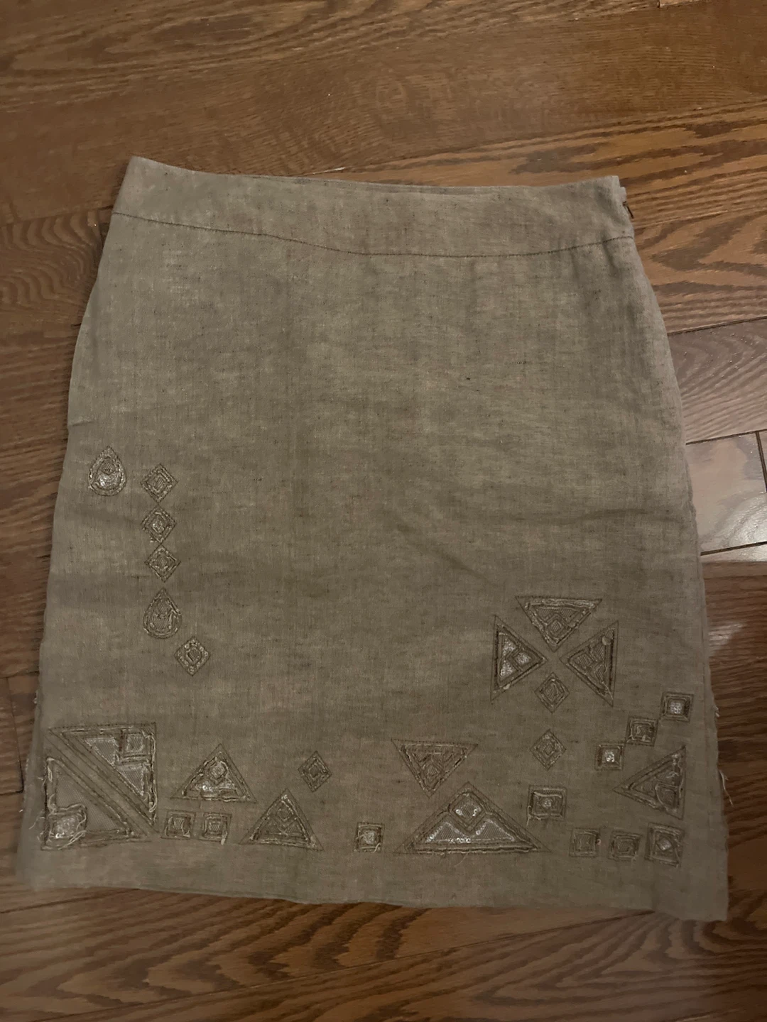 DKNY Linen Blend Skirt - Size 2