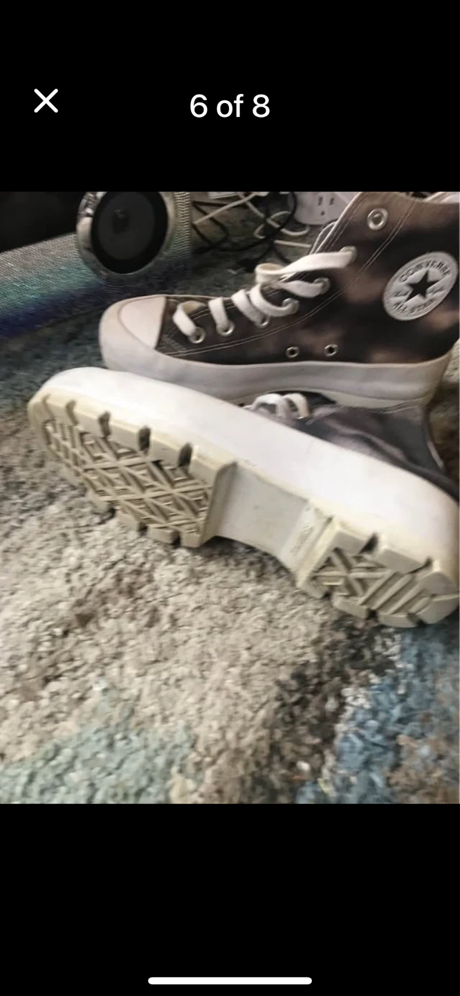 Converse all-star camouflage platform high tops sneakers - photo 5
