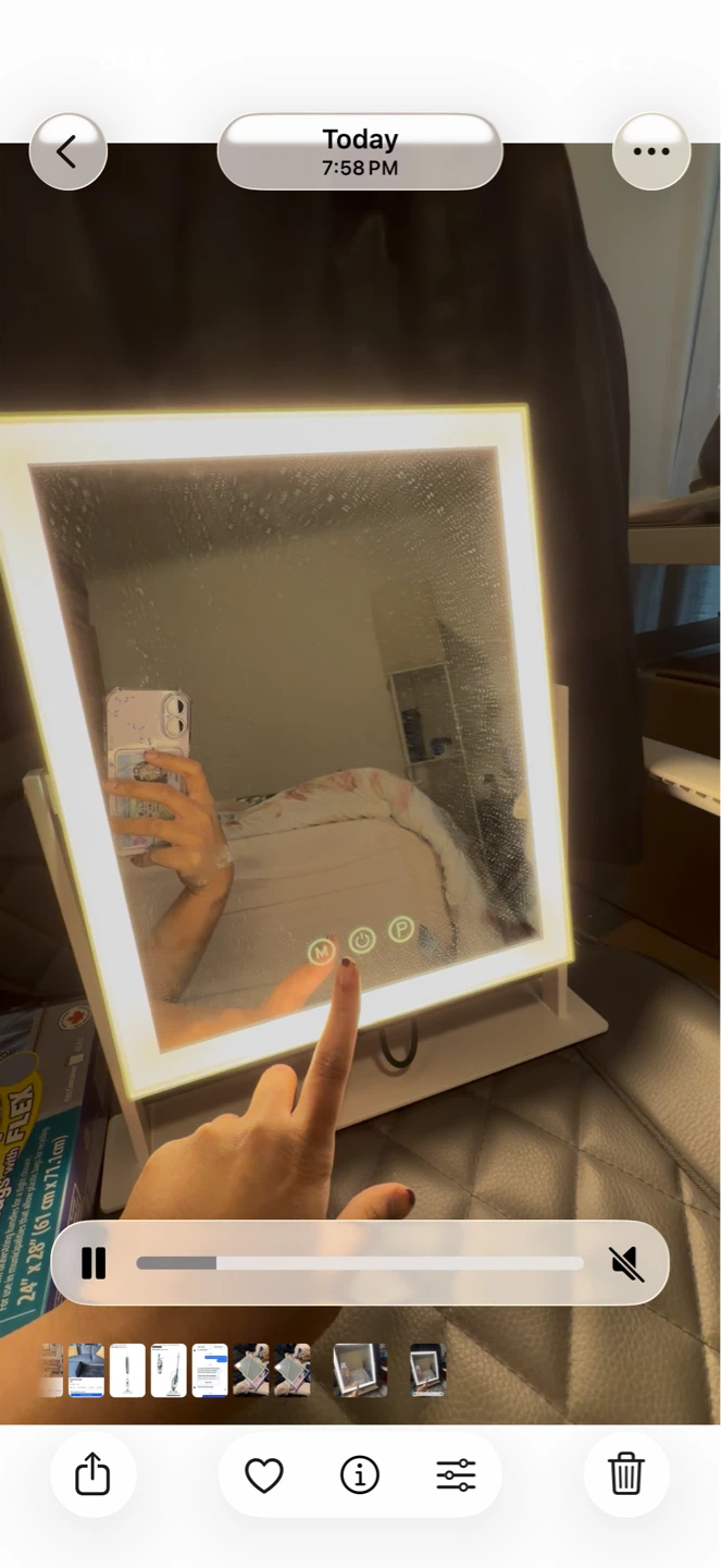 Vanity Mirror with LED Lights