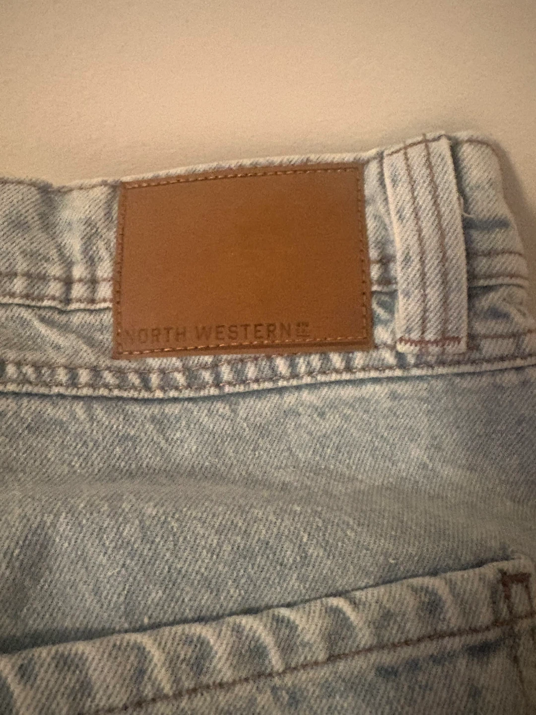 unisex brand new jorts jean shorts size 32 - photo 4