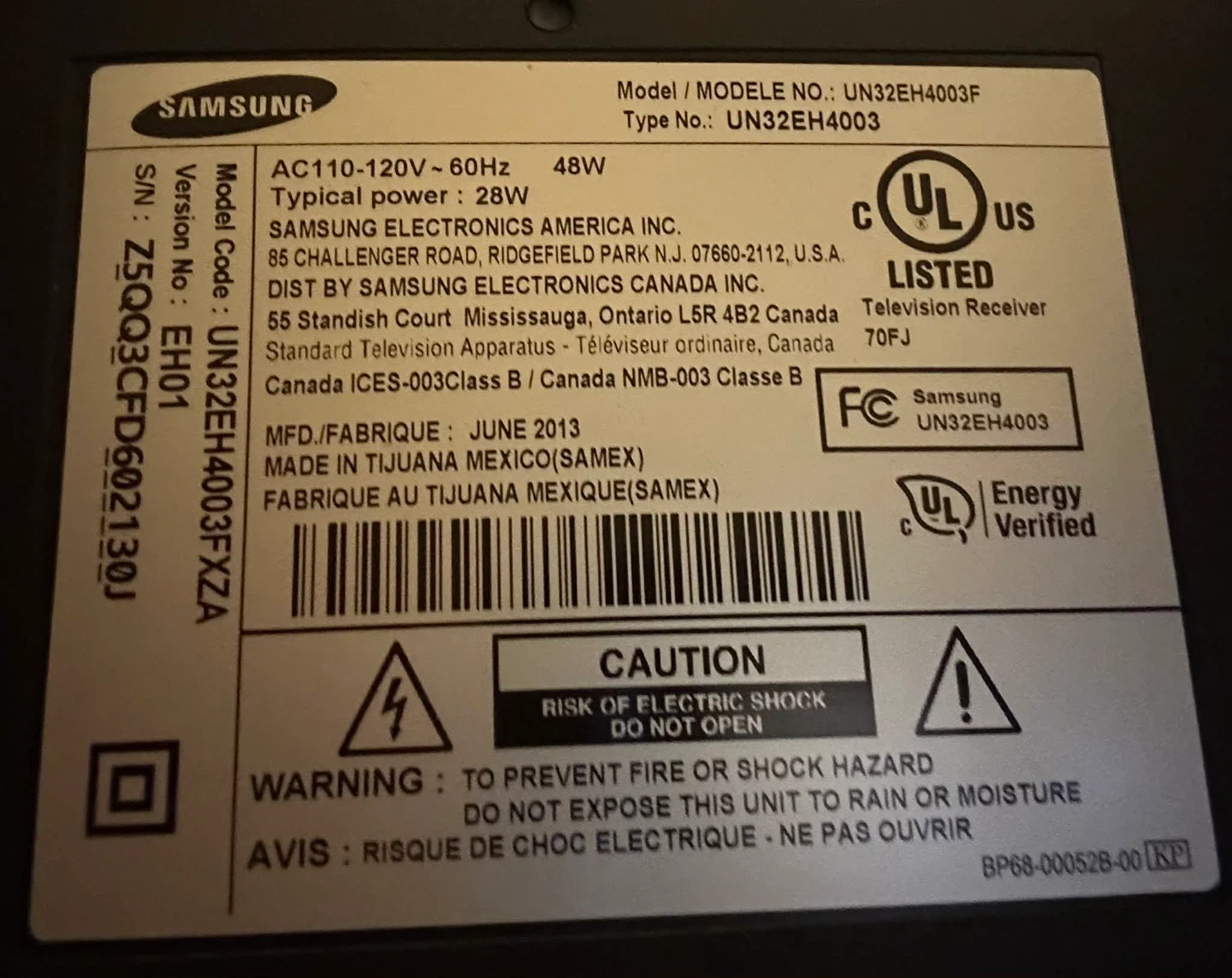 Samsung 32" HD TV - photo 2