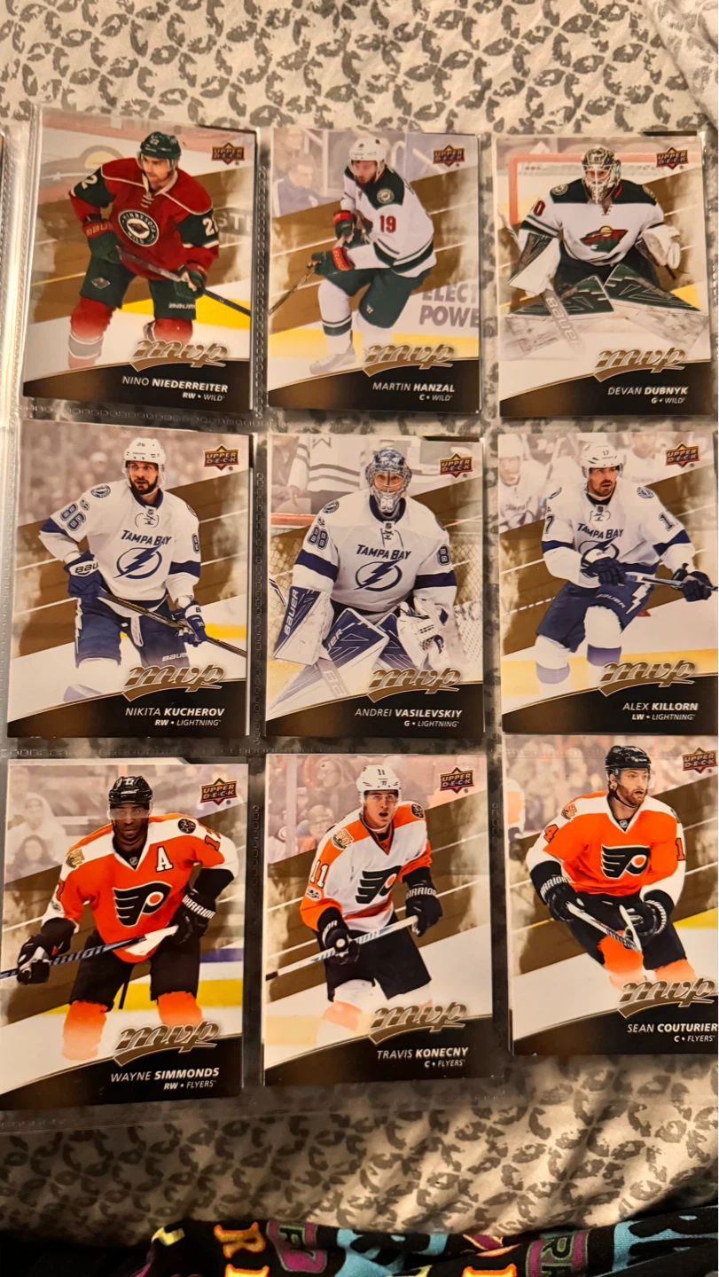 UPPER DECK NHL MVP Hockey Cards