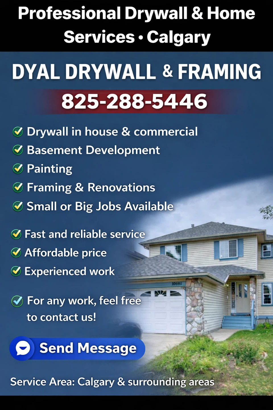 Professional Drywall and Home Services - Calgary