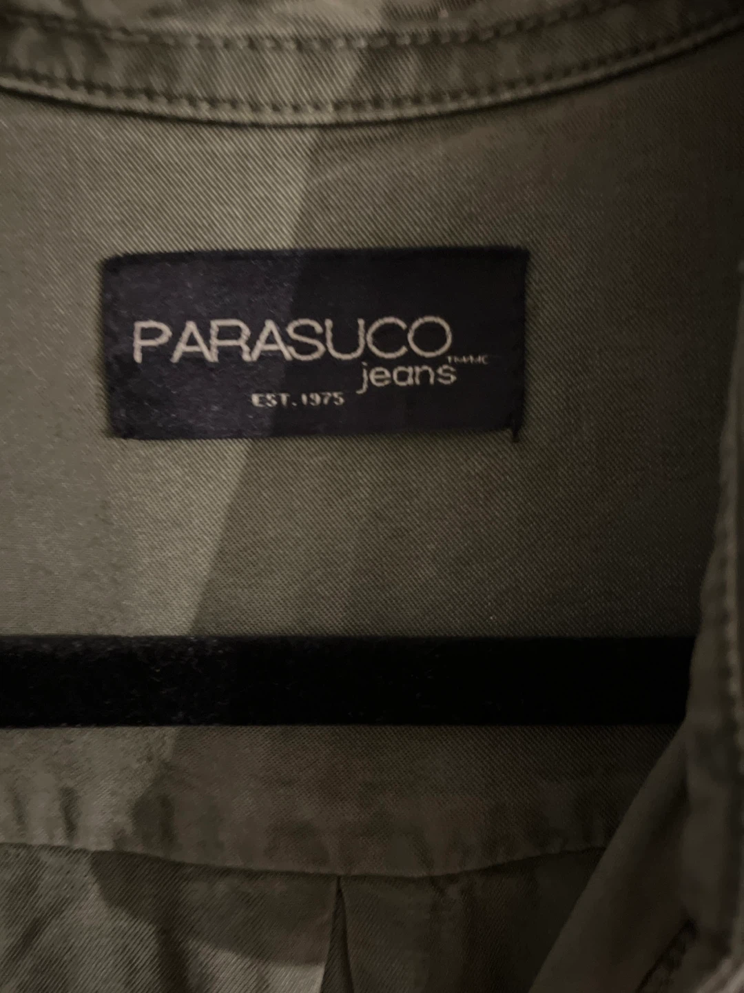 PARASUCO Green Utility Shirt Dress - photo 2
