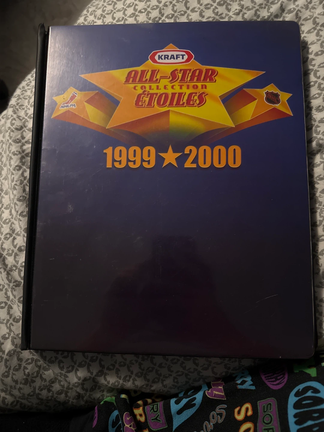 Kraft NHL All-Star Collection 1999-2000 Hockey Card Binder