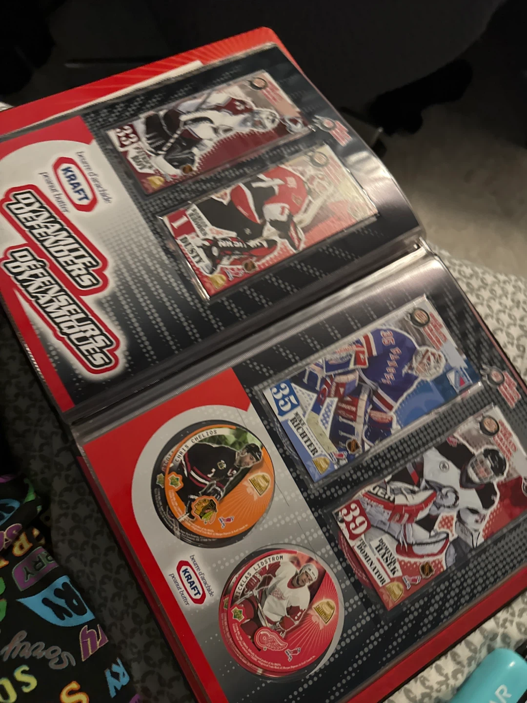 1998/1999 Kraft Collection NHL Hockey Card Binder - photo 5