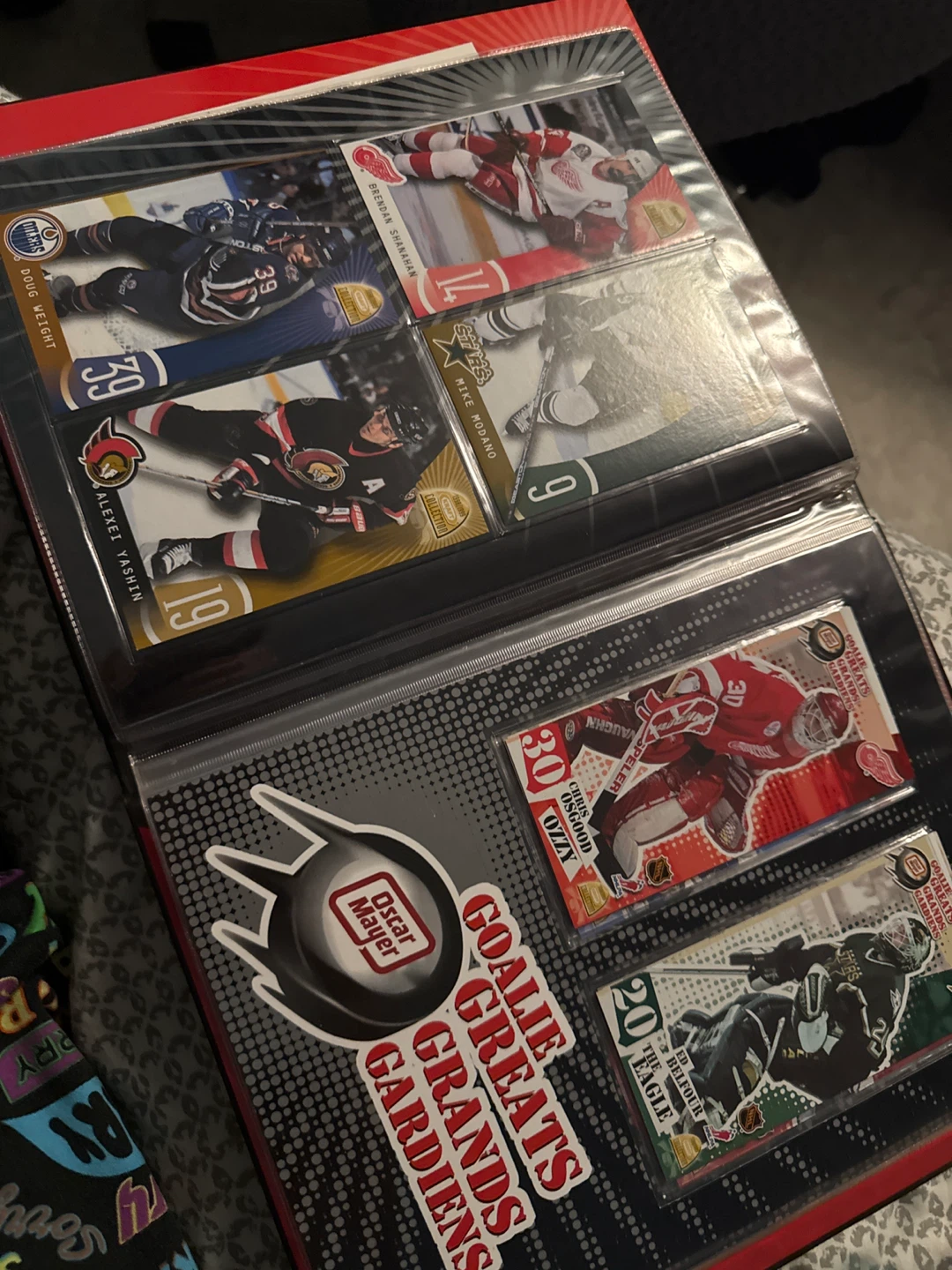 1998/1999 Kraft Collection NHL Hockey Card Binder - photo 4